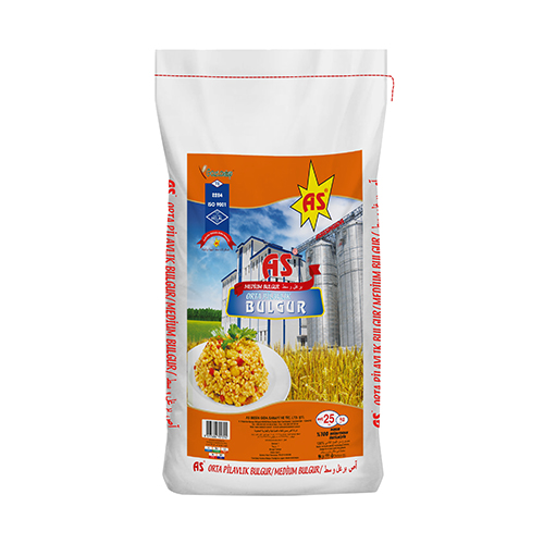 As Besin Şehriyeli Orta Pilavlık Bulgur